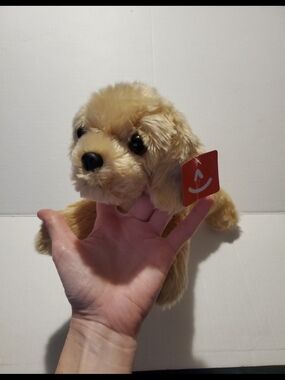 Aurora Yellow Lab Plush Labrador Retriever Dog Toy NWT